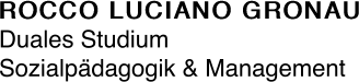 ROCCO LUCIANO GRONAU Duales Studium Sozialpädagogik &